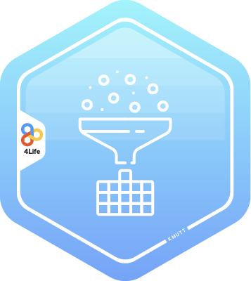 Example Digital Badge Data Wrangling