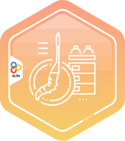 Example Digital Badge The Analysis of the Level of Cordycepin and Adenosine in Cordyceps Products