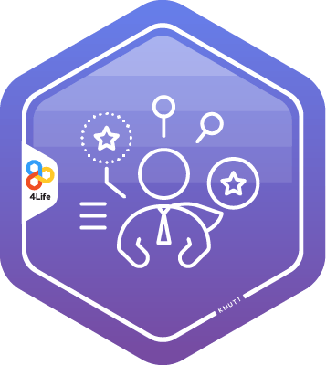 Example Digital Badge Identifying Your Leadership Strengths