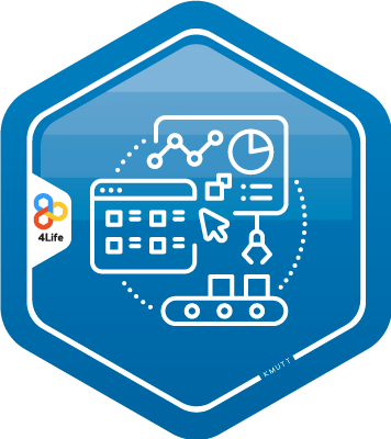 Example Digital Badge Data Catalog and Dashboard Design for Manufacturing Analytics