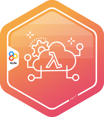 Example Digital Badge AWS Serverless Architecture Principles