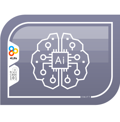 Example Digital Badge Presentation of research projects related to computational neuroscience and/or artificial intelligence.